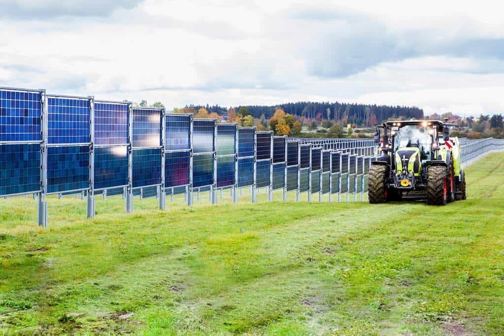 Agri-PV Solar Zäune für Freiflächen