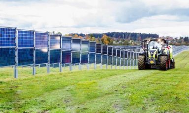 Agri-PV Solar Zäune für Freiflächen